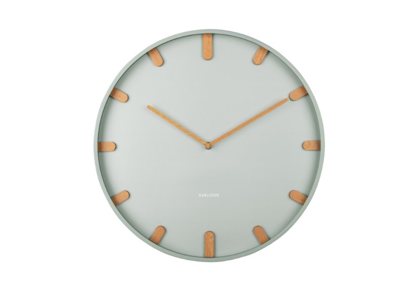 Designové nástěnné hodiny 5942GR Karlsson 40cm