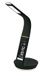Designové stolní digitální LED hodiny 1305 AMS s noční LED lampou a nabíječkou pro smartphone
