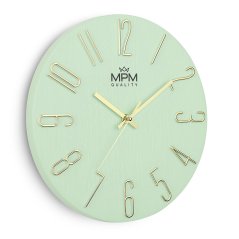 Nástenné hodiny s tichým chodom MPM Primera - B - E01.4302.40