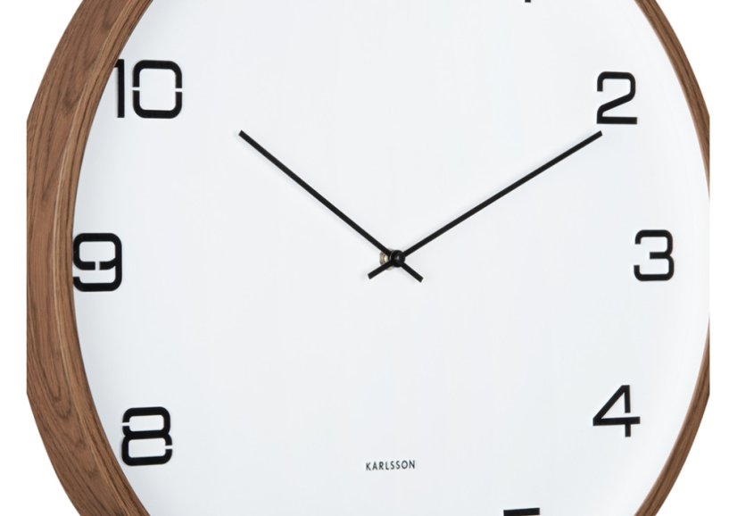 Dizajnové nástenné hodiny 6088WH Karlsson 50cm