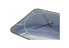 Dizajnové nástenné hodiny 3172 Nextime Michael Dome Blue 35cm