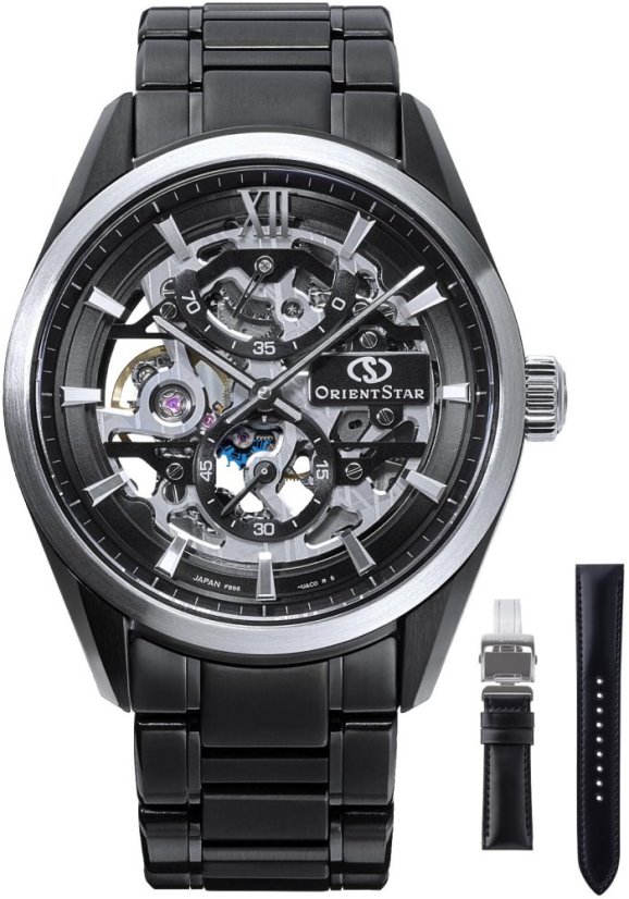 Orient Star Contemporary M34 F8 Full Skeleton Mechanical RE-AZ0105N00B 75. Anniversary Limited Edition 430pcs (+ náhradný remienok)
