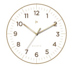 Designové nástěnné hodiny 00972B Lowell 30cm