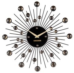 Dizajnové nástenné hodiny 4860BK Karlsson 30cm