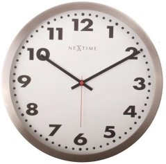 Dizajnové nástenné hodiny 2521 Nextime Arabic white 34cm