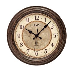 Designové nástěnné hodiny 5544 AMS řízené rádiovým signálem 28cm