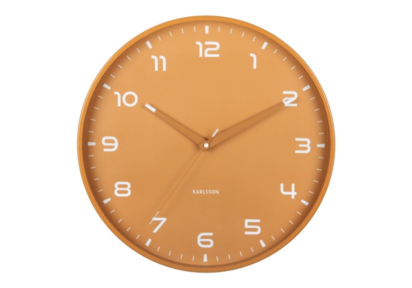 Dizajnové nástenné hodiny 6053YE Karlsson 40cm