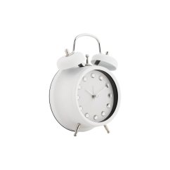Dizajnový zvoncový budík 6018WH Karlsson 17cm