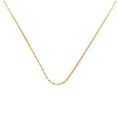 Nerezová retiazka 6493 - pozlátená - SNE.6493.. 50cm