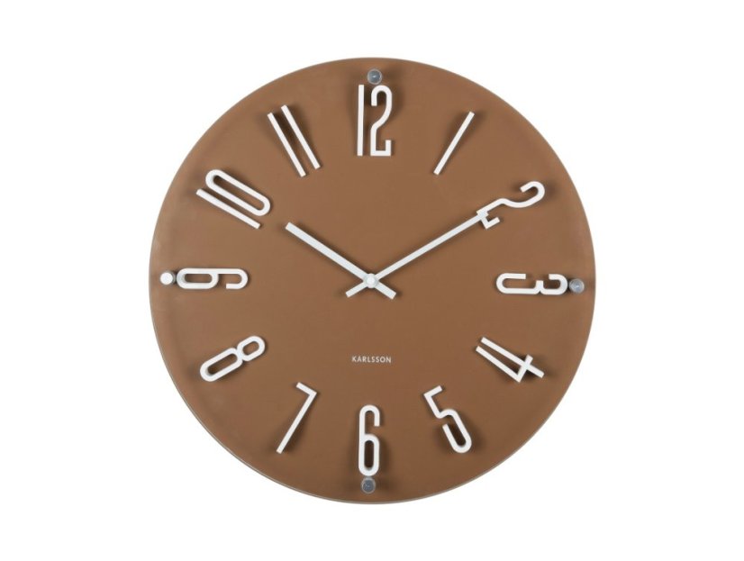 Dizajnové nástenné hodiny 6090BR Karlsson 40cm