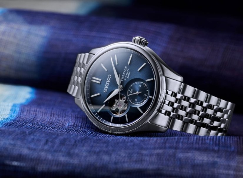 Seiko Presage Classic „Ai-Iro“ Open Heart SPB527J1