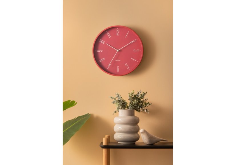 Dizajnové nástenné hodiny 5988RD Karlsson 30cm