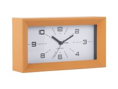 Dizajnové stolné hodiny s budíkom 6066YE Karlsson 20cm