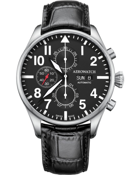 Aerowatch Les Grandes Classiques Pilote Chronograph A 61989 AA09 Aerowatch Les Grandes Classiques Pilote Chronograph A 61989 AA09