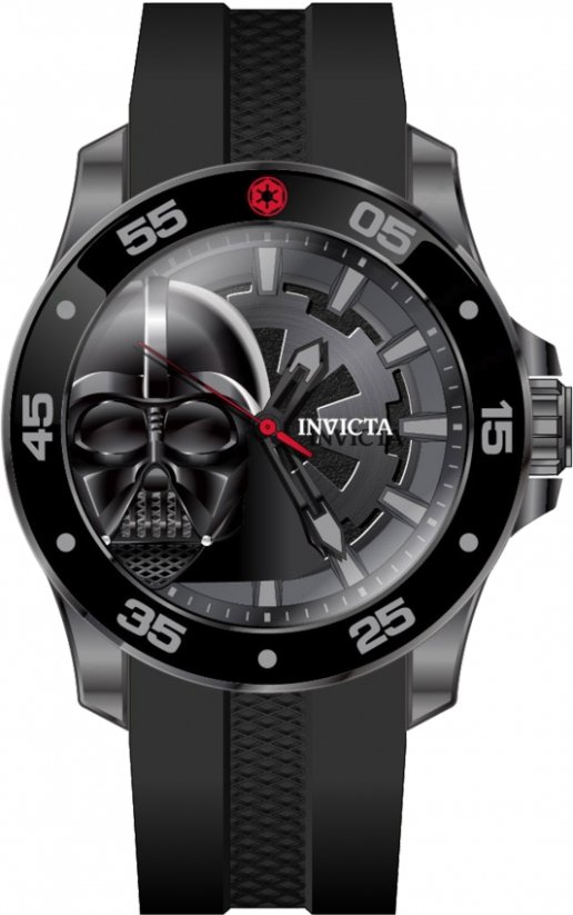 Invicta Star Wars Darth Vader Quartz 50mm 43066 Limited Edition 1977pcs