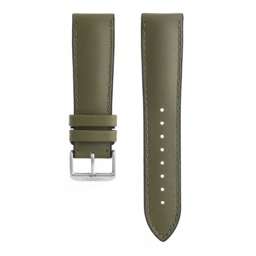 Kožený remienok na hodinky PRIM RJ.15353 (22 mm) - zelený - RJ.15353.2220.4040.L1