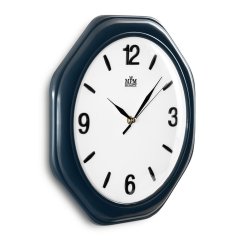 Nástěnné hodiny MPM  Favo – tmavě modré - E01.2433.32