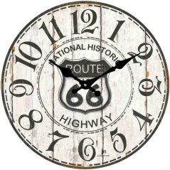Dizajnové nástenné hodiny 14848 Lowell 34cm