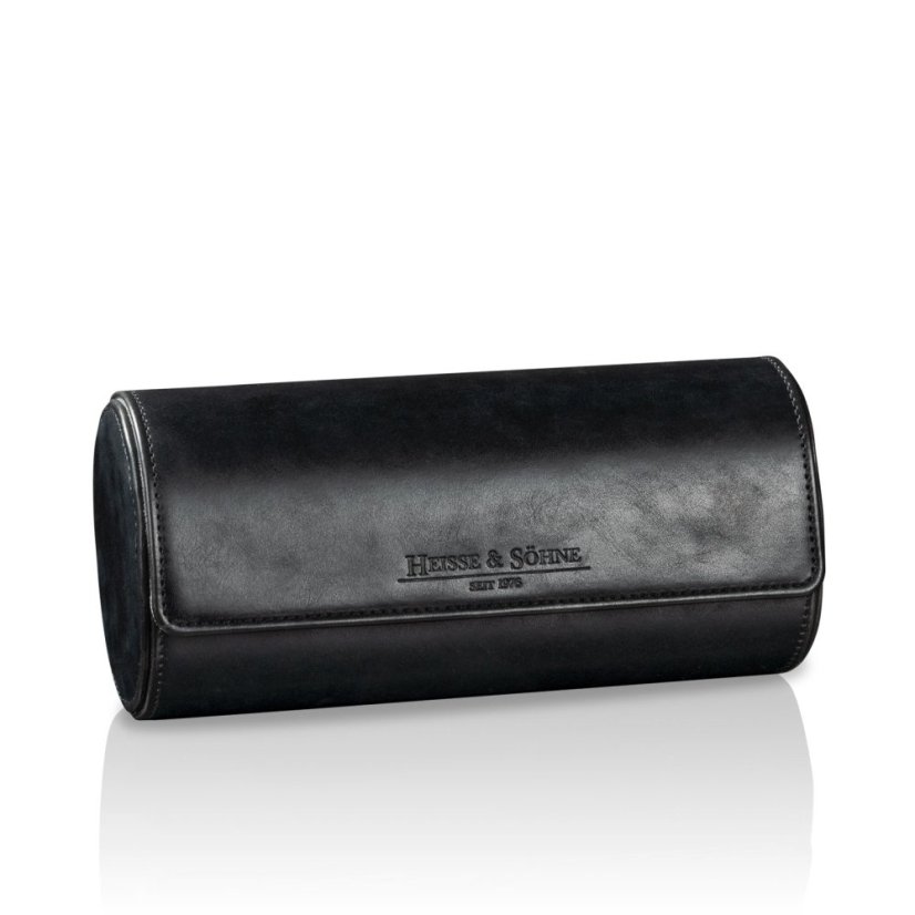 Cestovní pouzdro na hodinky HEISSE & SÖHNE 70019-218.142 HS Vintage 3 - schwarz