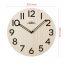 Drevené hodiny s tichým chodom PRIM Genuine Veneer - A - E07P.4245.5350