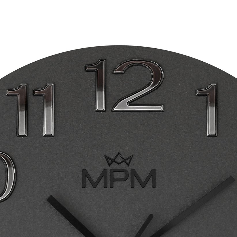 Nástenné hodiny s tichým chodom MPM Timber Simplicity - D - E07M.4222.9190