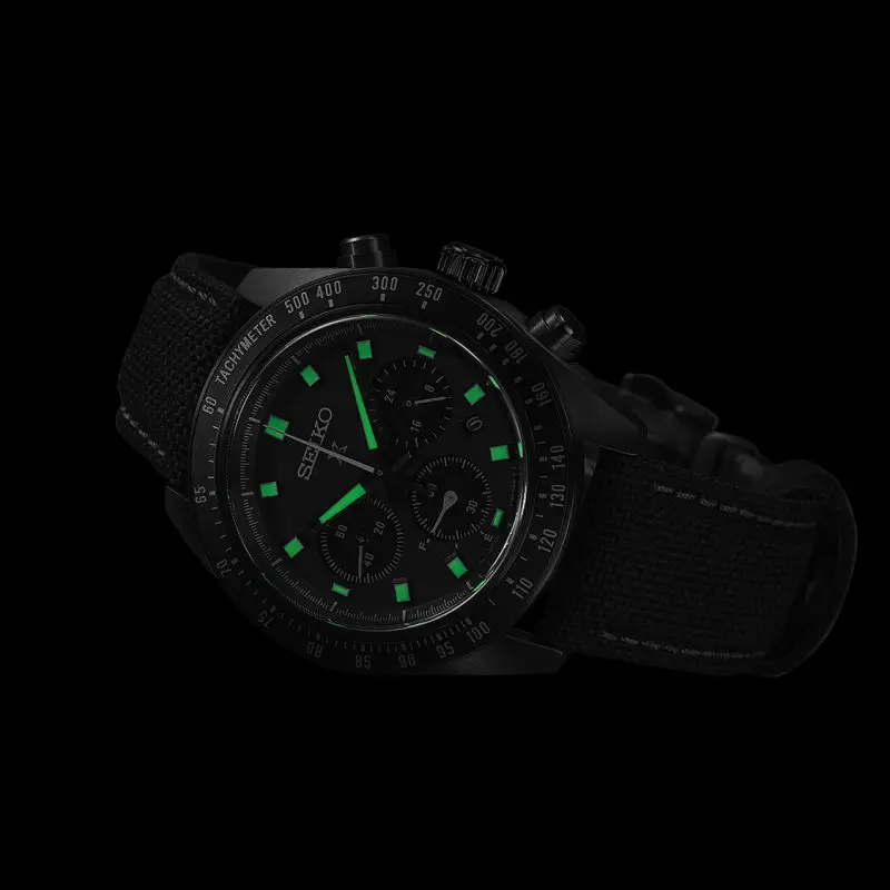 Seiko SSC923P1 Prospex Black Series ‘Night Vision’ Solar Speedtimer Chronograph