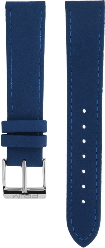 Kožený remienok PRIM RB.15818 (17 mm) - tmavomodrý - RB.15818.1716.3232.L
