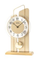 Stolní kyvadlové hodiny 1259 AMS 25cm