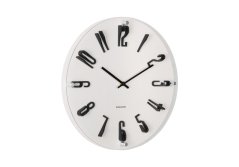 Dizajnové nástenné hodiny 6090WG Karlsson 40cm