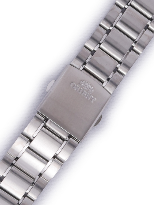 Stříbrný ocelový náramek Orient PDCRJSS, překlápěcí spona (pro model CET08)