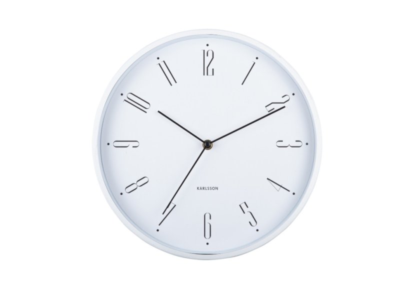 Dizajnové nástenné hodiny 5988WH Karlsson 30cm