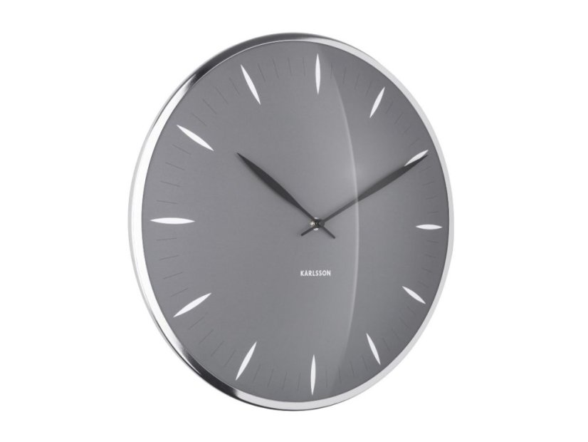 Dizajnové nástenné hodiny 5761GY Karlsson 40cm