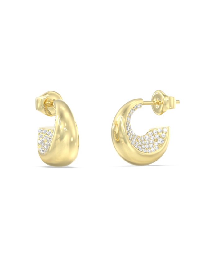 Guess Moon Drops náušnice JUBE06249JWYGT/U Guess Moon Drops náušnice JUBE06249JWYGT/U