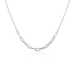 Stříbrný náhrdelník JVD SVLN0583S610045