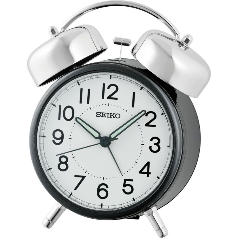 Ručičkový budík s tichým chodom Seiko QHK063K