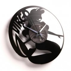 Dizajnové nástenné hodiny Discoclock Z06 Panna 30cm