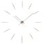 Dizajnové nástenné hodiny Nomon Merlin Walnut 125cm
