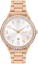MINET Rose gold dámské hodinky AVENUE s čísly