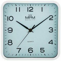 Nástenné hodiny s tichým chodom MPM E01.4234.31