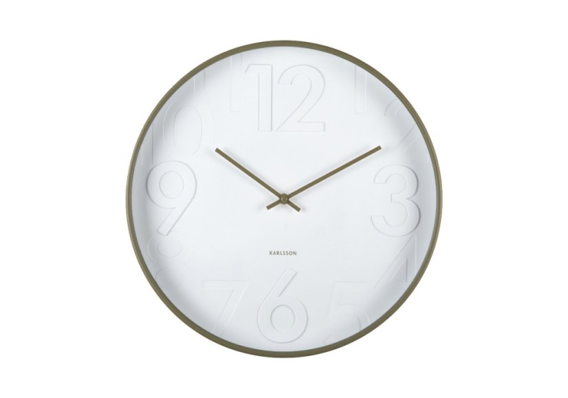 Dizajnové nástenné hodiny 6063GR Karlsson 40cm