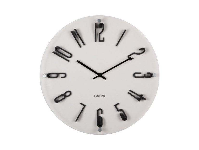 Dizajnové nástenné hodiny 6090WG Karlsson 40cm