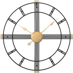 Dizajnové nástenné kovové hodiny s tichým chodom MPM Suisse - E04.4480.90