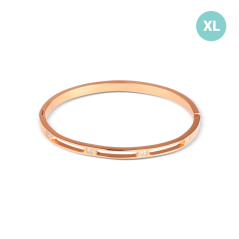 Pozlátený oceľový náramok JVD SSSB0098XI8ROXL