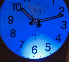 Budík s tichým chodem JVD VSRP312.3