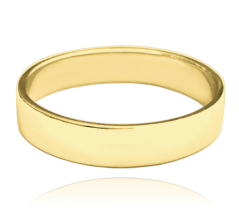 Pozlacený stříbrný snubní prsten MINET vel. 56