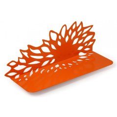 Dizajnová nástenná polica Helios orange