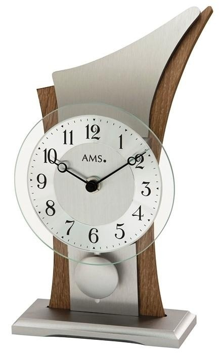 Stolní kyvadlové hodiny 1139 AMS 26cm Stolní kyvadlové hodiny 1139 AMS 26cm