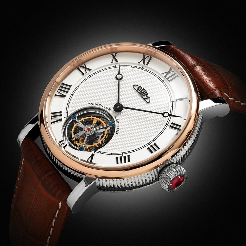 PRIM Tourbillon Bedřich Smetana Gold - D - W91P.13235.D