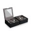 Kazeta na hodinky HEISSE & SÖHNE 70019-127.37 HS Mirage XL - horní modul pro 6 hodinek - Schwarz