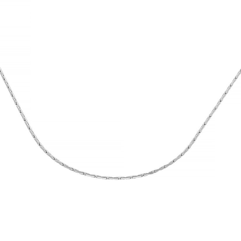 Nerezová retiazka 6554 - strieborné farby - SNE.6554.. 50cm